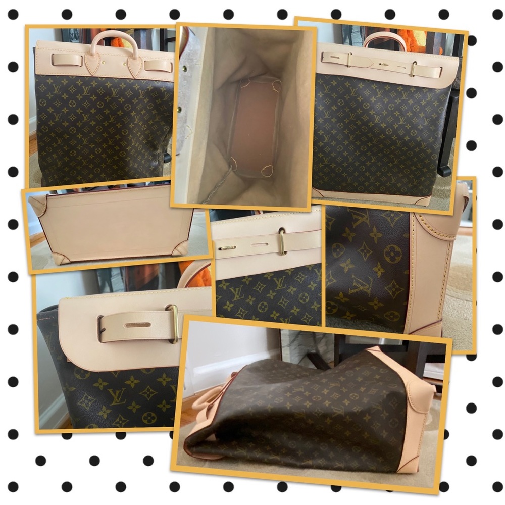 LOUIS VUITTON Steamer Bag 45 MNG